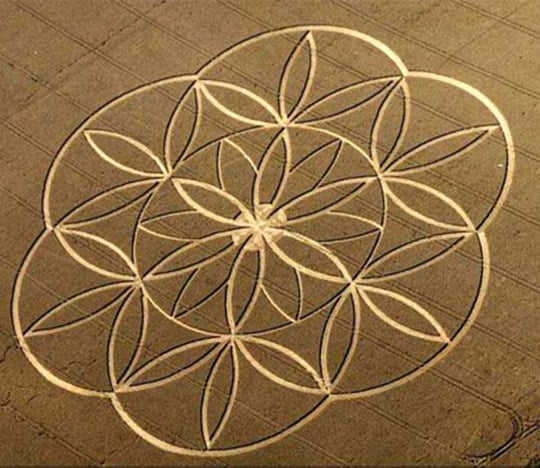 Penjelasan crop circle melalui penelitian spiritual