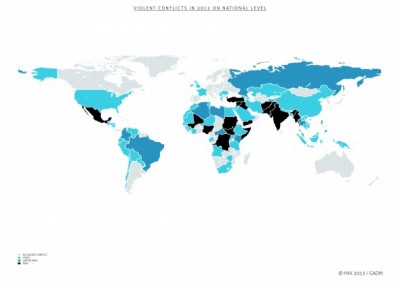 how many countries are currently involved in armed conflicts